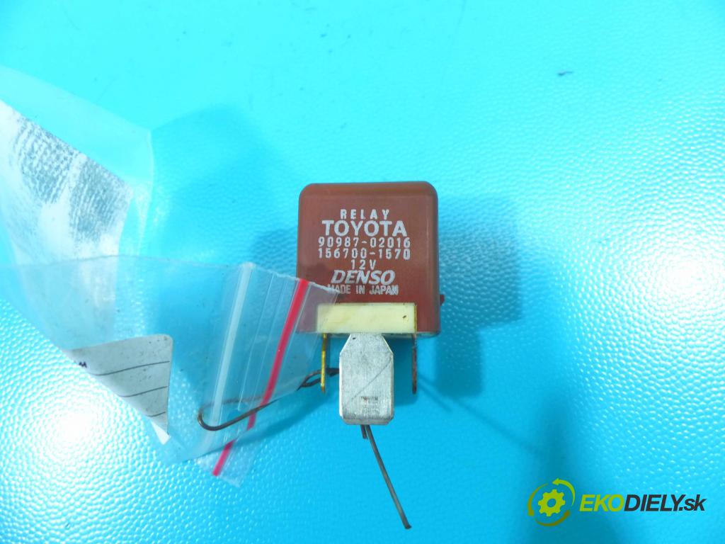 Toyota Avensis II T25 2003-2008 2.0 D4D 116 HP manual 85 kW 1995 cm3 5- Relé: 90987-02016 (Relé)
