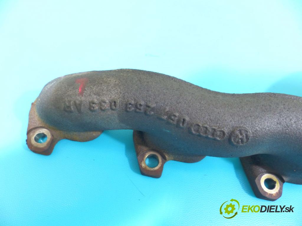 Audi Q7 2005-2015 4,2.0 tdi 326KM automatic 240 kW 4134 cm3 5- potrubí výfuk 057253033AR (Výfukové potrubí)