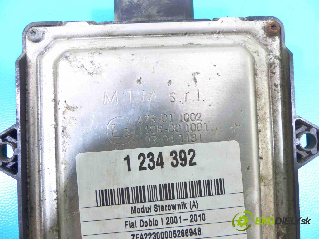 Fiat Doblo I 2001-2010 1.2 65 HP manual 48 kW 1242 cm3 5- modul riadiaca jednotka BRC (Ostatné)