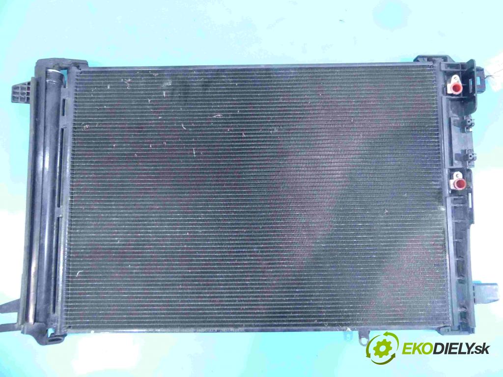 Mercedes C W204 2007-2014 2,2.0 cdi (646811) 136 HP manual 100 kW 2148 cm3 4- chladič klimatizácie  (Chladiče klimatizácie)