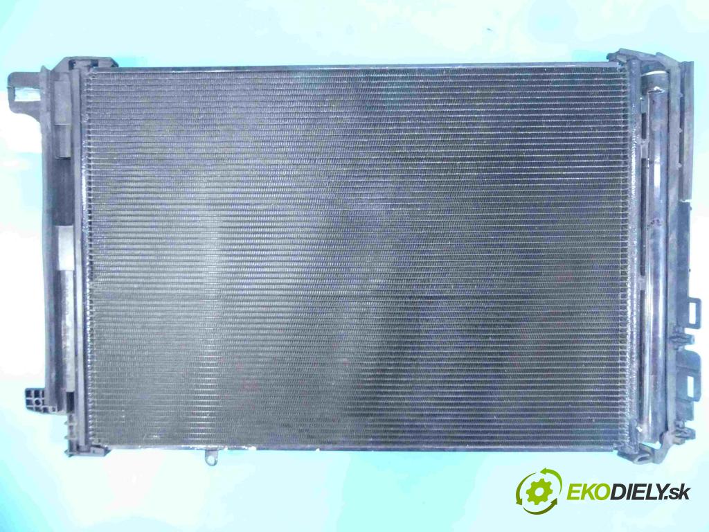 Mercedes C W204 2007-2014 2,2.0 cdi (646811) 136 HP manual 100 kW 2148 cm3 4- chladič klimatizácie  (Chladiče klimatizácie)