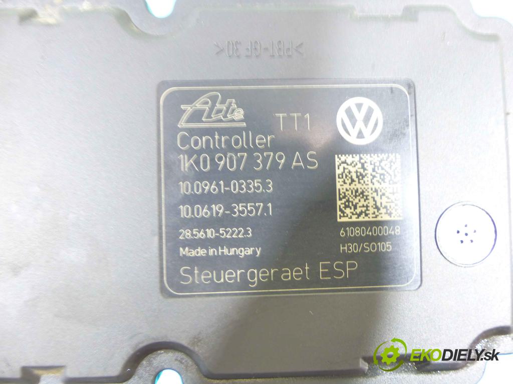 Skoda Octavia II 2004-2013 1.4 tsi 122 HP manual 90 kW 1390 cm3 5- čerpadlo abs 1K0614517CA (Pumpy ABS)