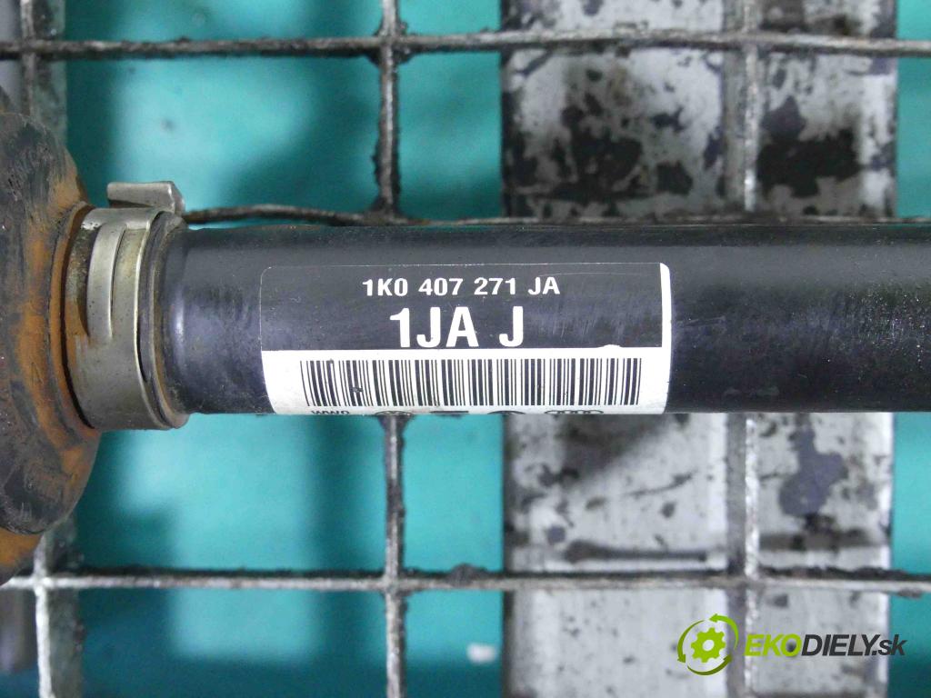 Skoda Octavia II 2004-2013 1.4 tsi 122 HP manual 90 kW 1390 cm3 5- poloos ľavé 1K0407271JA (Poloosy)