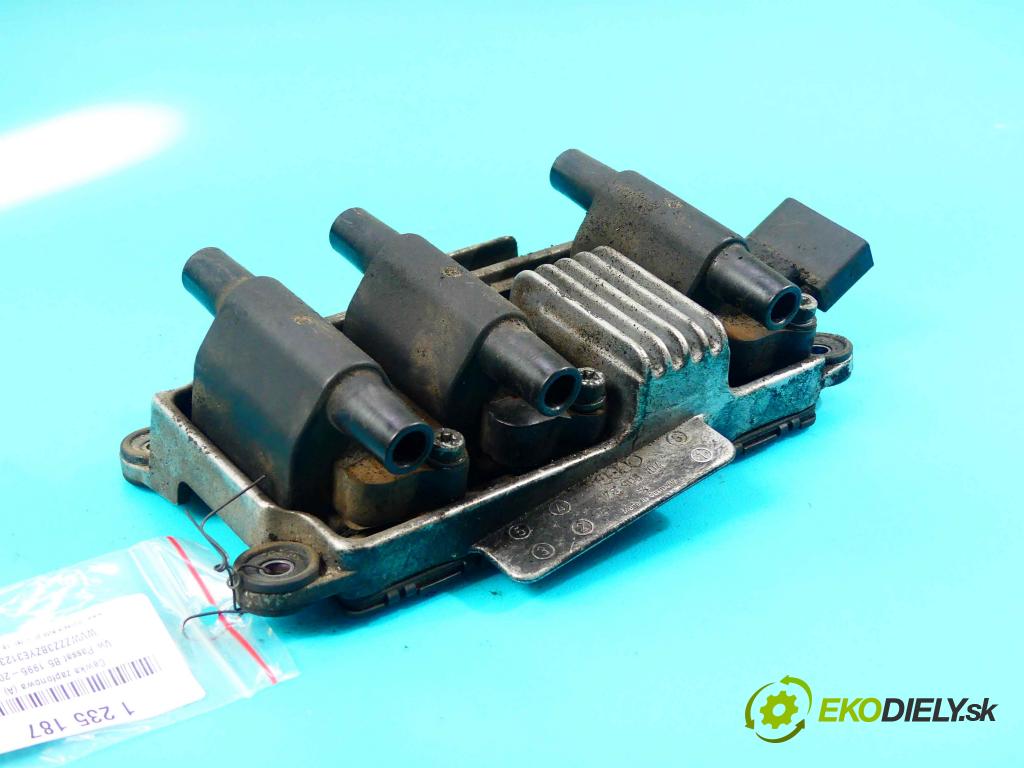 Vw Passat B5 1995-2005 2.8 VR6 193 HP manual 142 kW 2771 cm3 5- cievka zapaľovacia 078905104 (Zapaľovacie cievky, moduly)