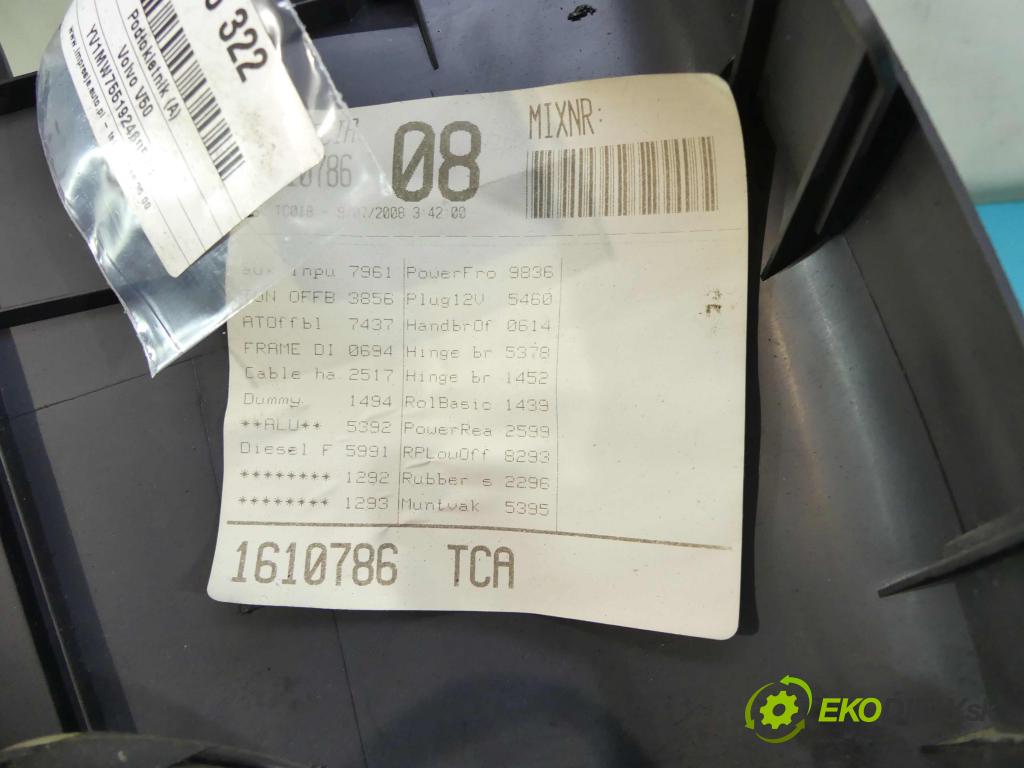 Volvo V50 2.0d 136 HP manual 100 kW 1997 cm3 5- operadlo 30755375 (Lakťové opierky)