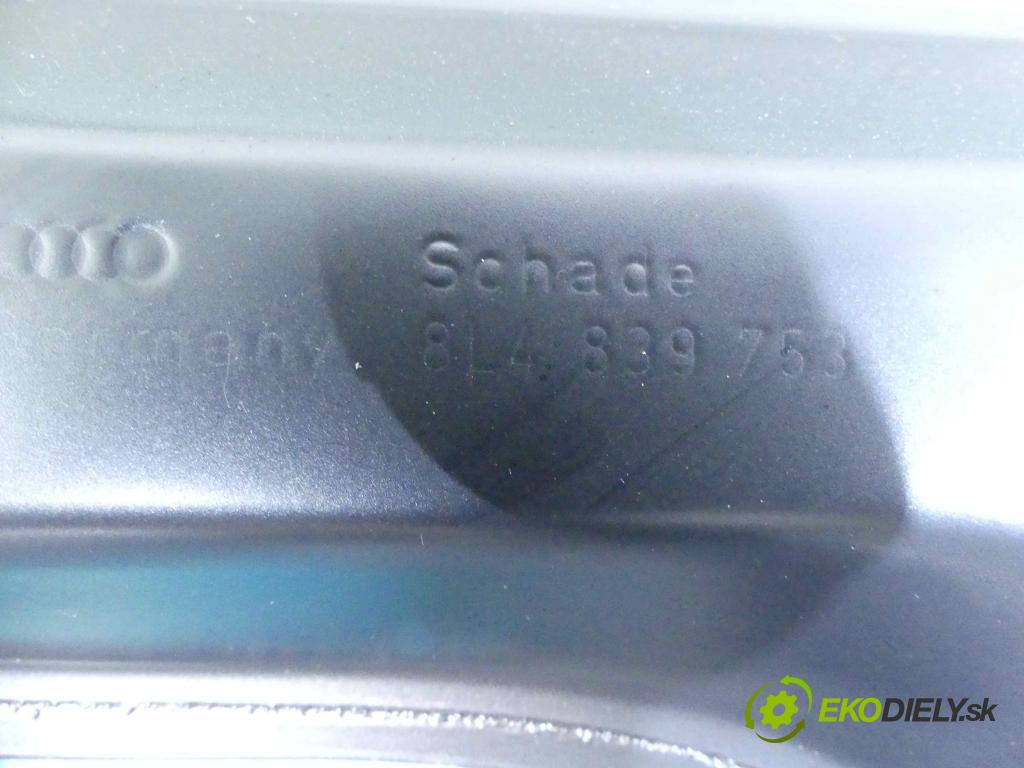 Audi A3 8L 1996-2003 1.8 20v 125 hp manual 92 kW 1781 cm3 5- mechanismus stahování zadní levý 8L4839753