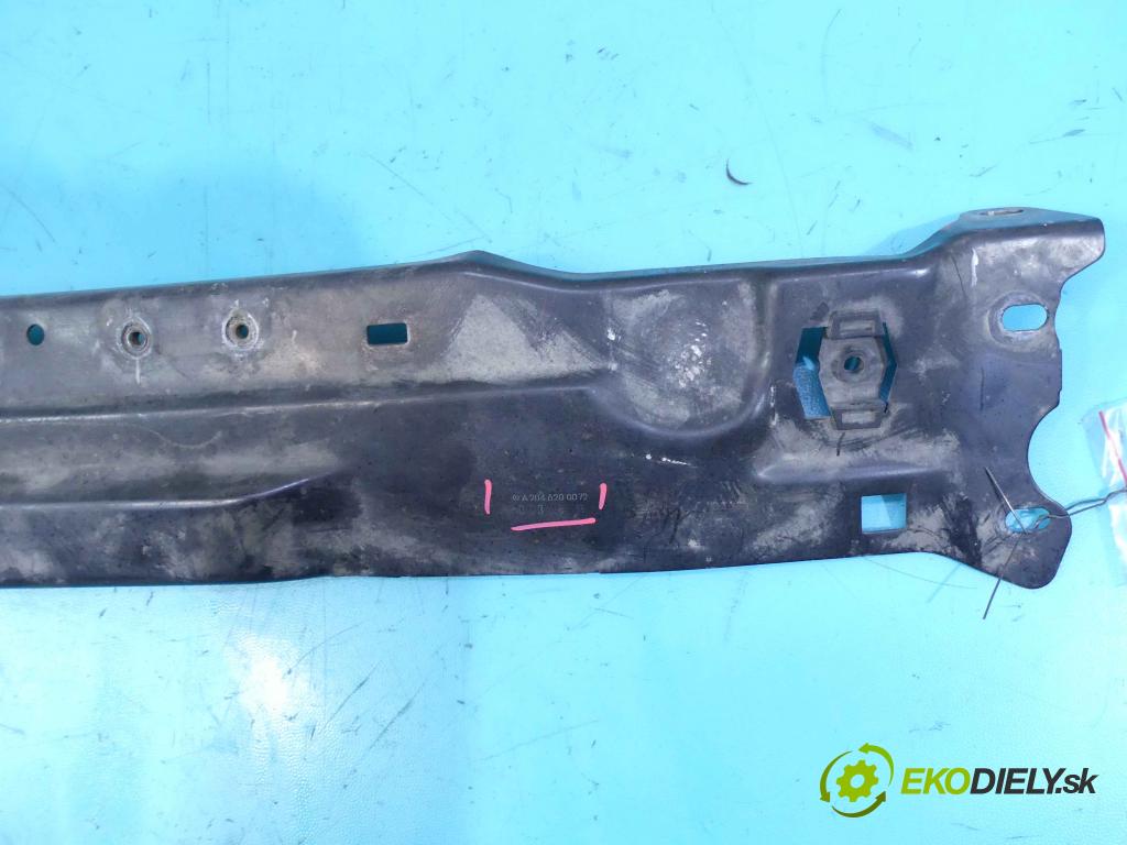 Mercedes C W204 2007-2014 2,2.0 cdi 136hp manual 100 kW 2148 cm3 4- stěna přední A2046200072 (Výztuhy přední)