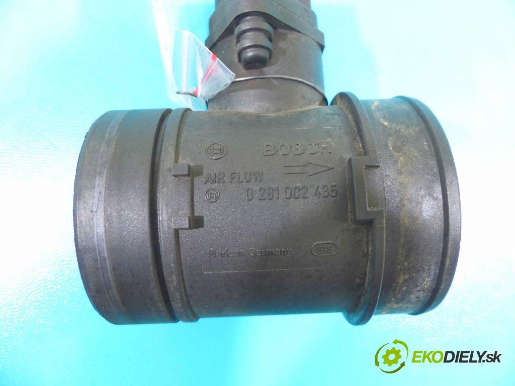 Porsche Cayenne I 2002-2010 4.5 V8 340KM: automatic 250 kW 4511 cm3 5- průtokoměr: 0281002435 (Váhy vzduchu)