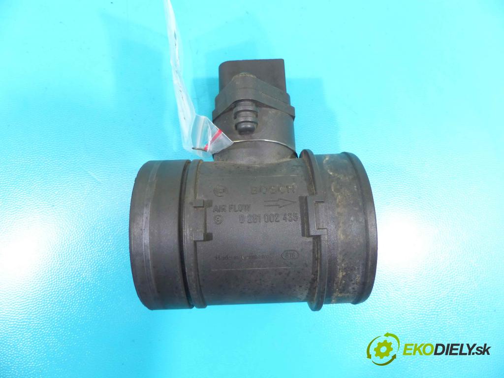 Porsche Cayenne I 2002-2010 4.5 V8 340KM: automatic 250 kW 4511 cm3 5- průtokoměr: 0281002435 (Váhy vzduchu)