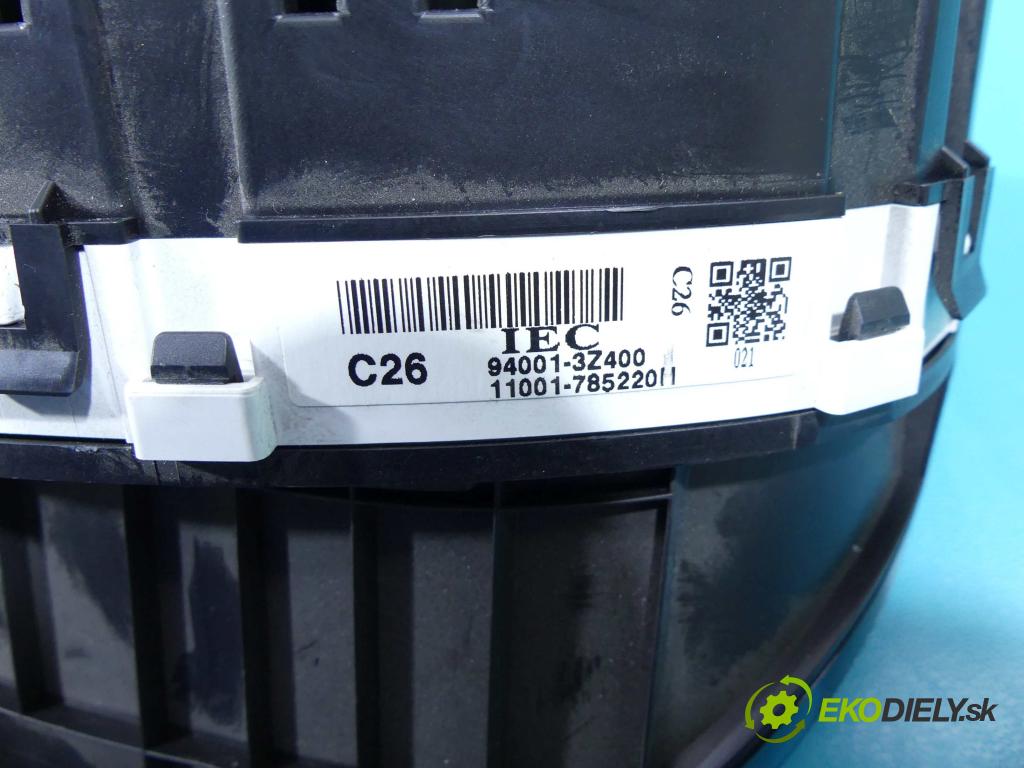 Hyundai I40 1.7 crdi 136 HP manual 100 kW 1685 cm3 5- prístrojovka/ budíky 94001-3Z400 (Prístrojové dosky, displeje)
