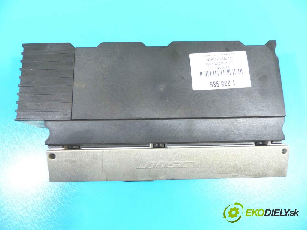 Audi A8 D3 2002-2009 4.2 B V8 334HP automatic 246 kW 4200 cm3 4- Zesilovač: 4E0035223E (Zosilňovače)