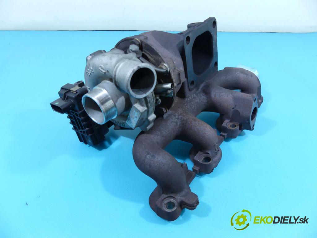Ford Mondeo Mk3 2000-2007 2.0 tdci 131 HP manual 96 kW 1998 cm3 5- turbodúchadlo, turbo 4S7Q-6K682-EL (Turbodúchadlá (kompletné))
