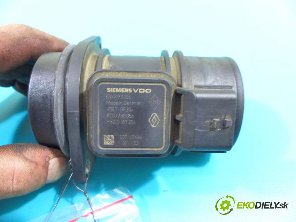 Renault Clio II 1998-2012 1.5 dci 68 HP manual 50 kW 1461 cm3 5- průtokoměr: 5WK97006 (Váhy vzduchu)