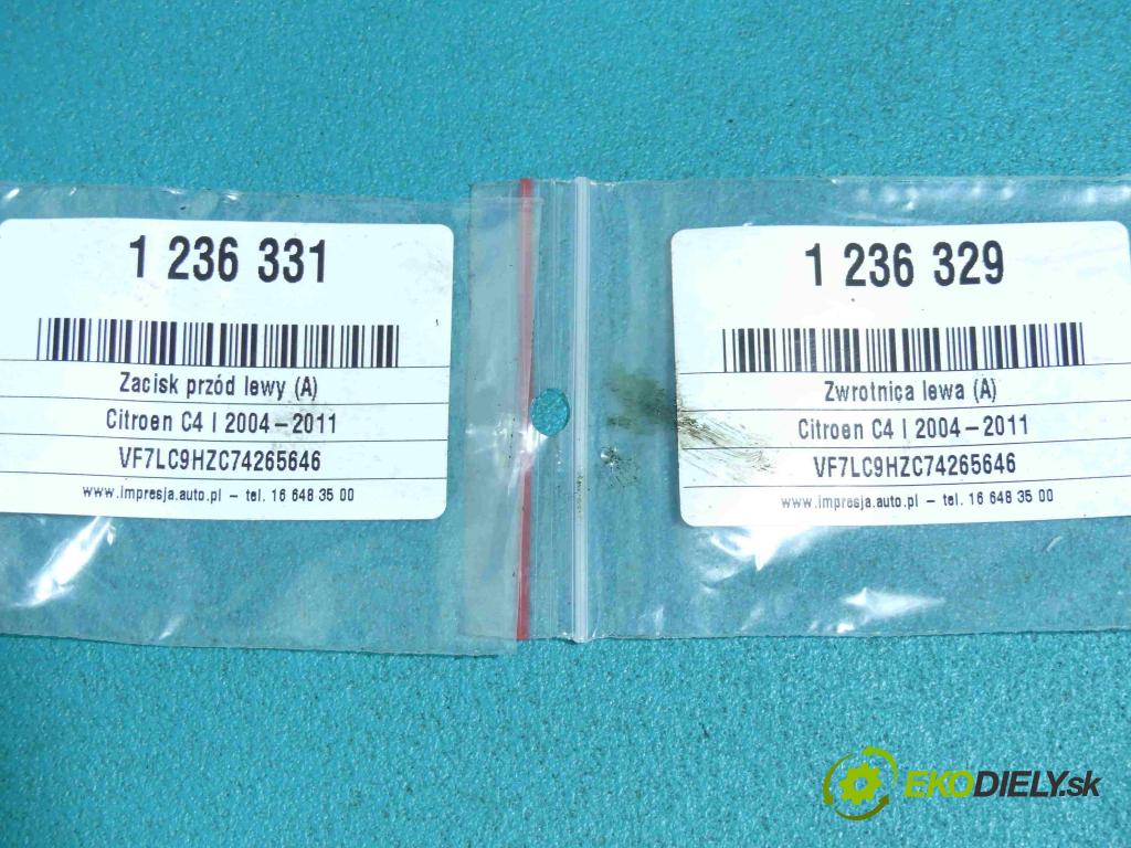 Citroen C4 I 2004-2011 1.6 hdi 109 HP manual 80 kW 1560 cm3 5- náboj ľavé  (Náboje)