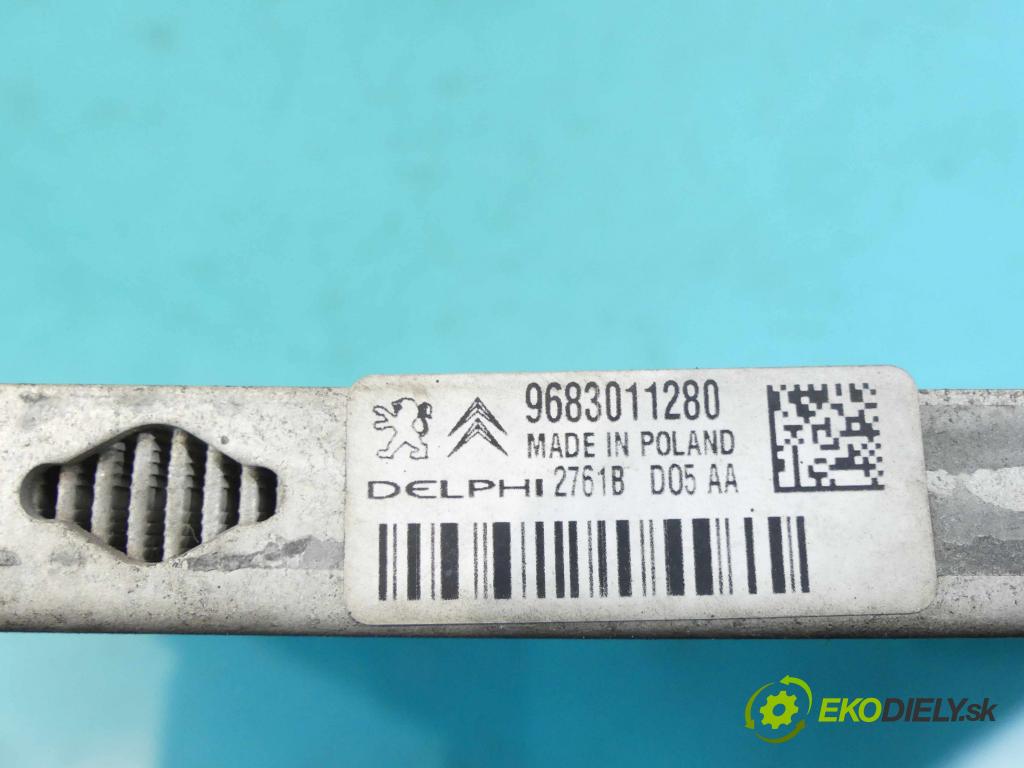 Citroen C5 II 2008-2017 2.0 hdi 163 HP manual 120 kW 1997 cm3 5- chladič klimatizácie 9683011280 (Chladiče klimatizácie)