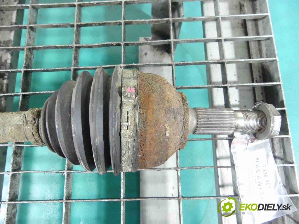 Citroen C5 II 2008-2017 2.0 hdi 163 HP manual 120 kW 1997 cm3 5- poloos ľavé 9684947680 (Poloosy)