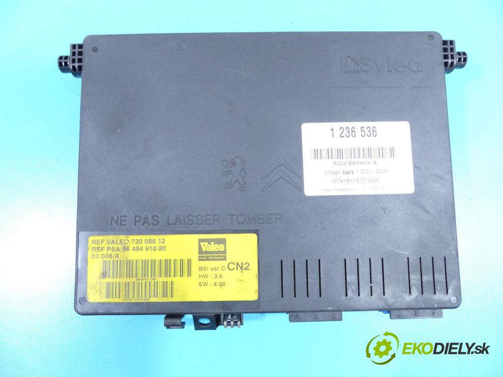 Citroen Xsara II 2000-2004 2.0 hdi 110 HP manual 81 kW 1997 cm3 5- modul riadiaca jednotka 9649491080 (Ostatné)
