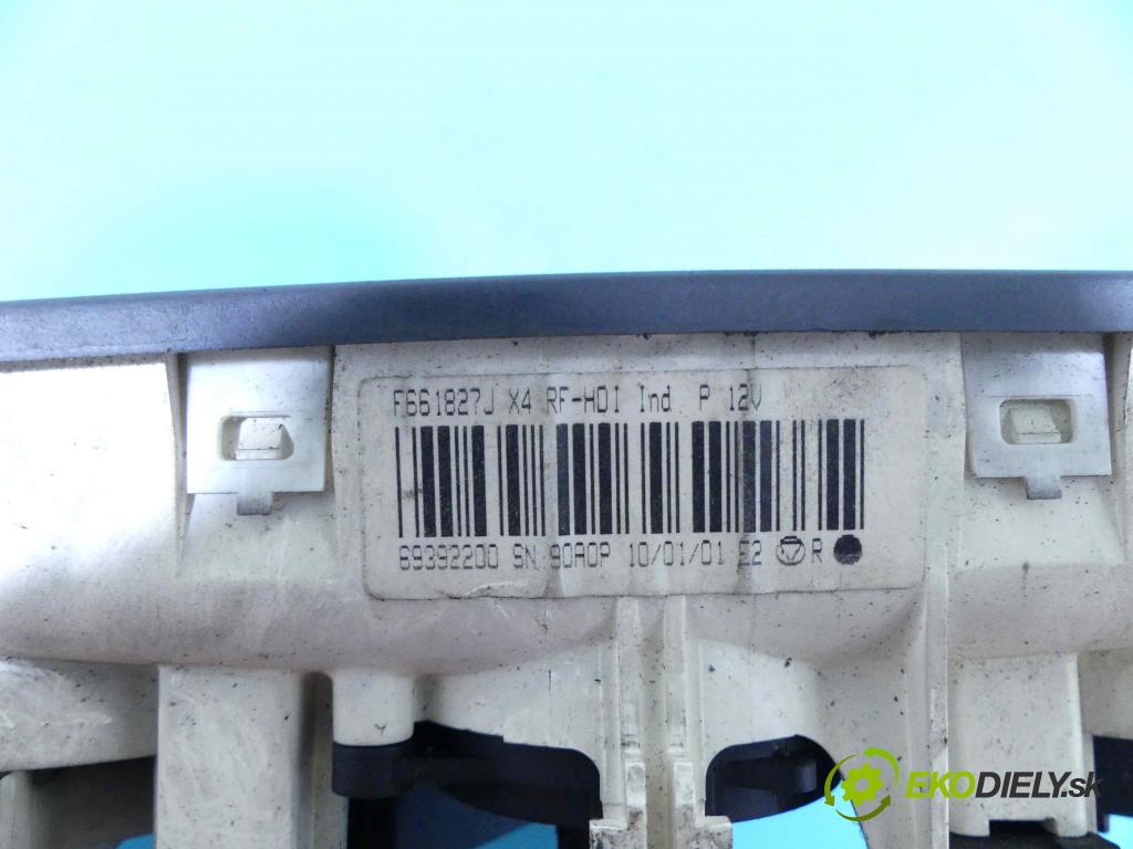 Citroen C5 I 2001-2008 2.0 hdi 110 HP manual 81 kW 1997 cm3 5- panel kúrenia 661827J