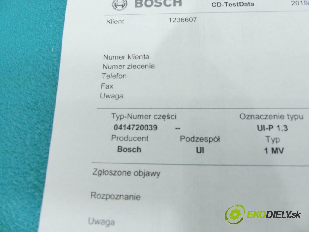 Vw Passat B5 1995-2005 1.9 tdi 131 HP manual 96 kW 1896 cm3 5- vstrekovacie čerpadlo 0414720039 (Vstrekovače)