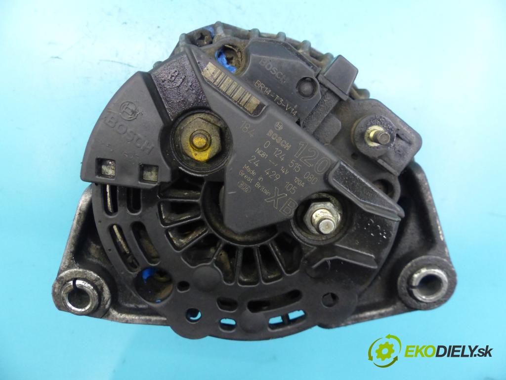 Opel Vectra B 1995-2002 2.2 dti 125 hp manual 92 kW 2172 cm3 5- Alternator 0124515080 (Alternátory)