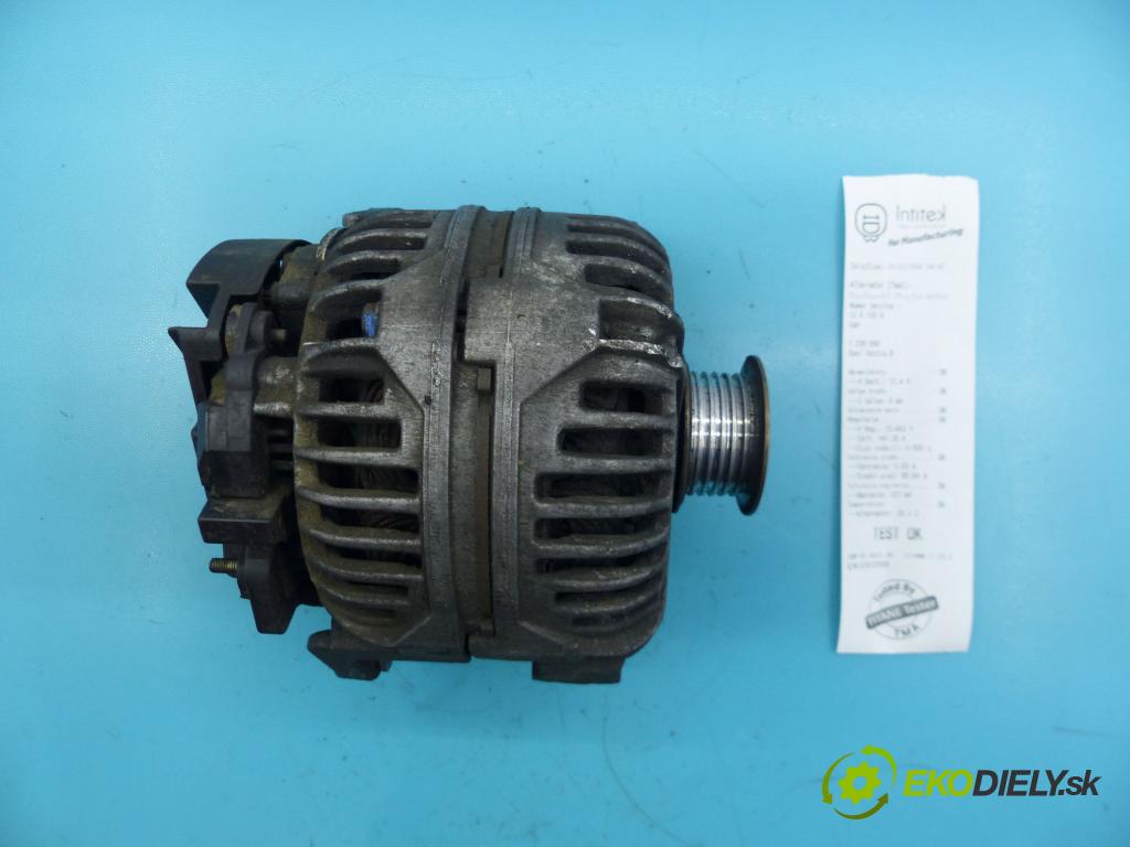 Opel Vectra B 1995-2002 2.2 dti 125 hp manual 92 kW 2172 cm3 5- Alternator 0124515080 (Alternátory)