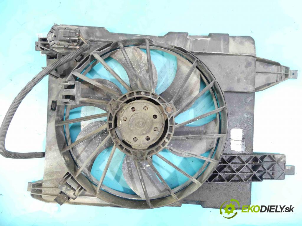 Renault Megane II 2003-2008 1.9 dci 116 HP manual 85 kW 1870 cm3 5- Ventilátor chladiča 8200151464