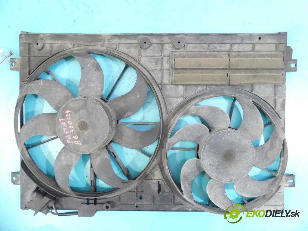 Vw Passat B6 2005-2010 2.0 tdi 170 HP manual 125 kW 1968 cm3 4- Ventilátor chladiča 1K0121207AA