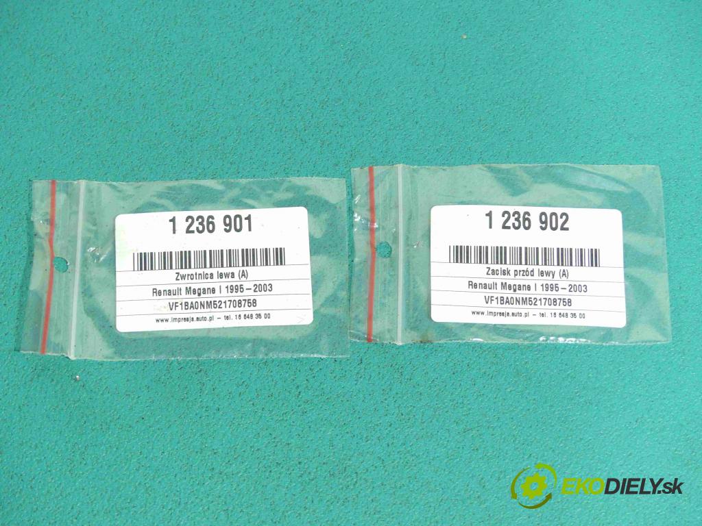 Renault Megane I 1995-2003 1.9 dti 98 HP manual 72 kW 1870 cm3 5- náboj ľavé  (Náboje)