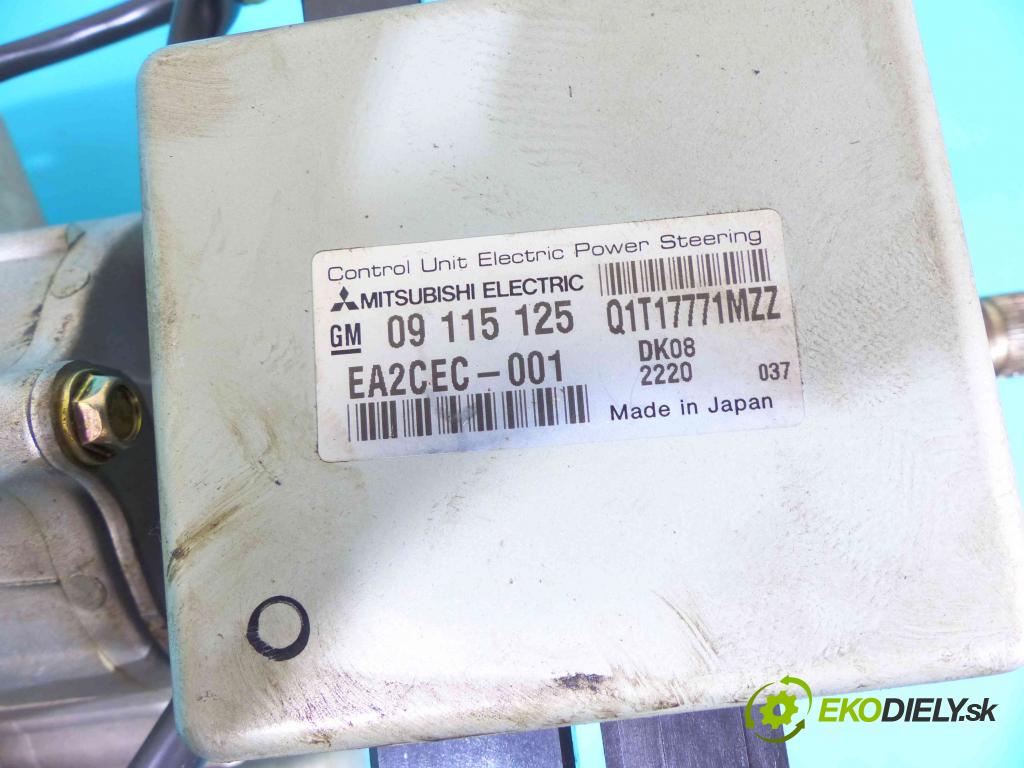Opel Corsa C 2000-2006 1.4 16v 90 HP manual 66 kW 1389 cm3 3- čerpadlo posilovač 09115125 (Servočerpadlá, pumpy riadenia)
