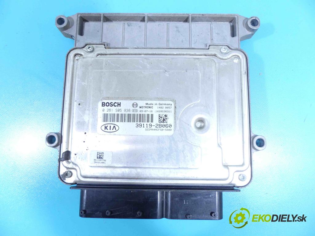 Kia Ceed I 2006-2012 1.4 16v 109 HP manual 80 kW 1396 cm3 5- Jednotka riadiaca 0261S05836