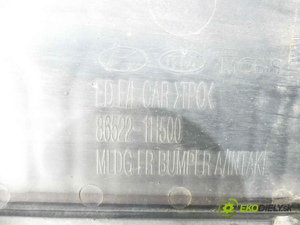 Kia Ceed I 2006-2012 1.4 16v 109 HP manual 80 kW 1396 cm3 5- blenda nárazník 86522-1H500