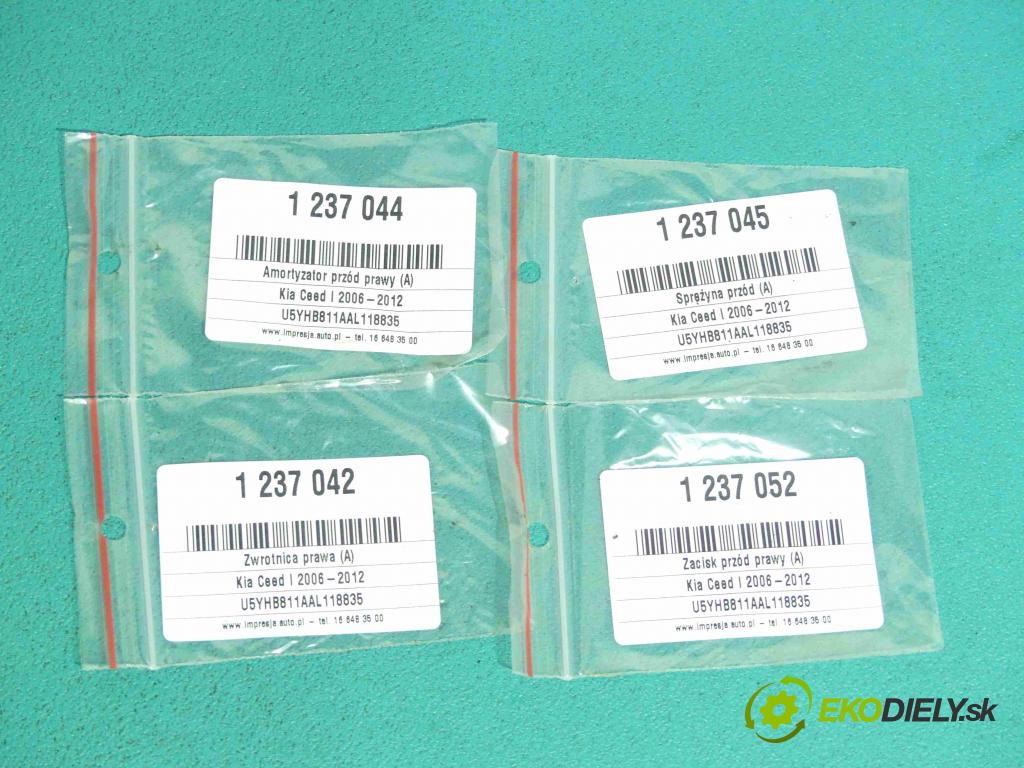 Kia Ceed I 2006-2012 1.4 16v 109 HP manual 80 kW 1396 cm3 5- náboj pravé  (Náboje)