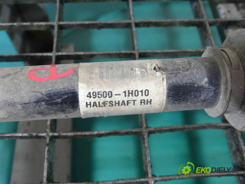 Kia Ceed I 2006-2012 1.4 16v 109 HP manual 80 kW 1396 cm3 5- poloos pravé 49500-1H010 (Poloosy)