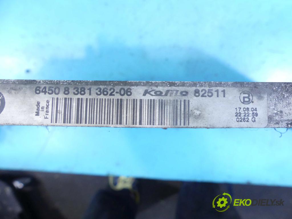 Bmw 7 E65 2001-2008 3.0d 218 HP automatic 160 kW 2993 cm3 4- chladič klimatizácie 8381362 (Chladiče klimatizácie)