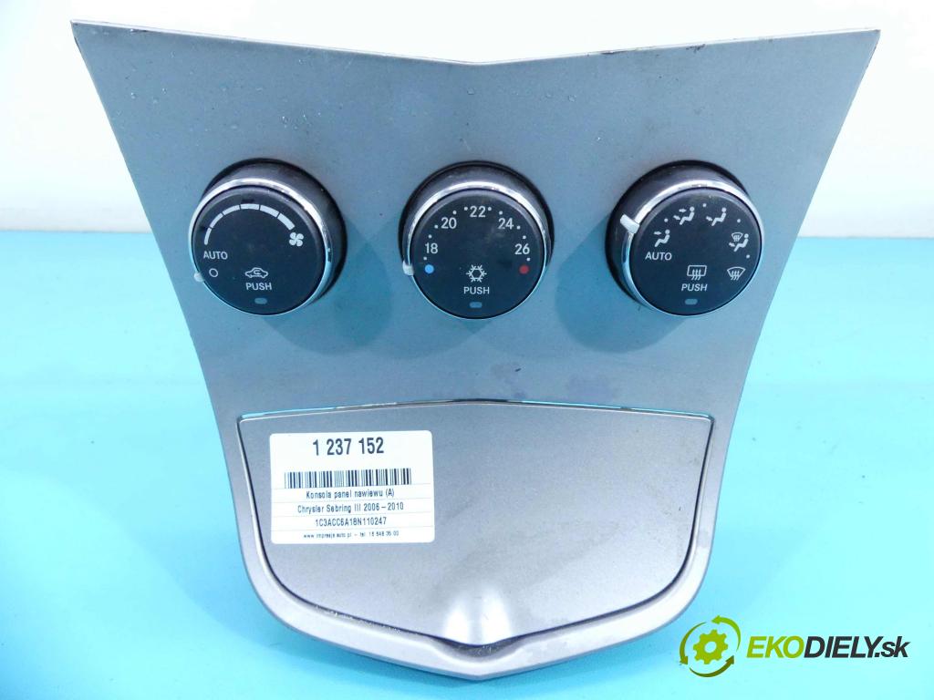Chrysler Sebring III 2006-2010 2.0 CRD 140 HP manual 103 kW 1968 cm3 4- panel kúrenia P55111886AB