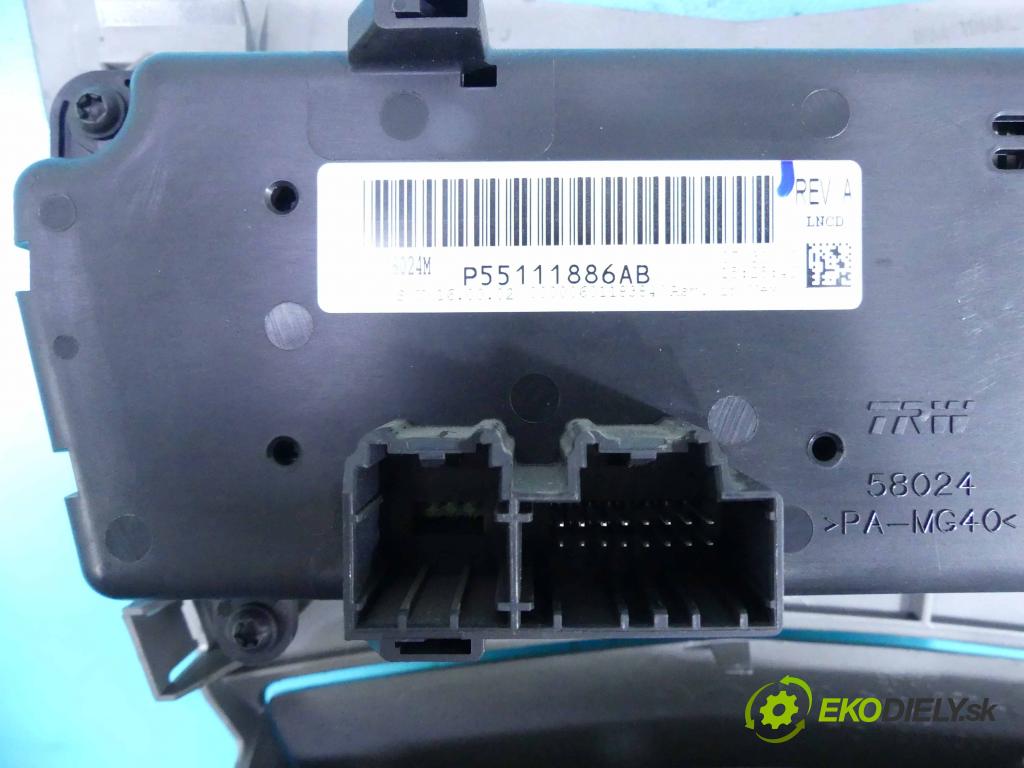 Chrysler Sebring III 2006-2010 2.0 CRD 140 HP manual 103 kW 1968 cm3 4- panel kúrenia P55111886AB