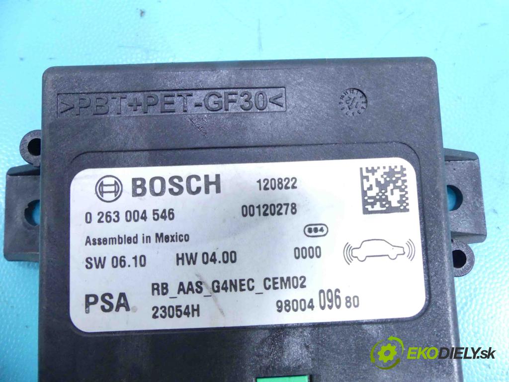 Peugeot 508 2010-2018 2.0 hdi 140 HP manual 103 kW 1997 cm3 4- modul riadiaca jednotka 0263004546 (Ostatné)