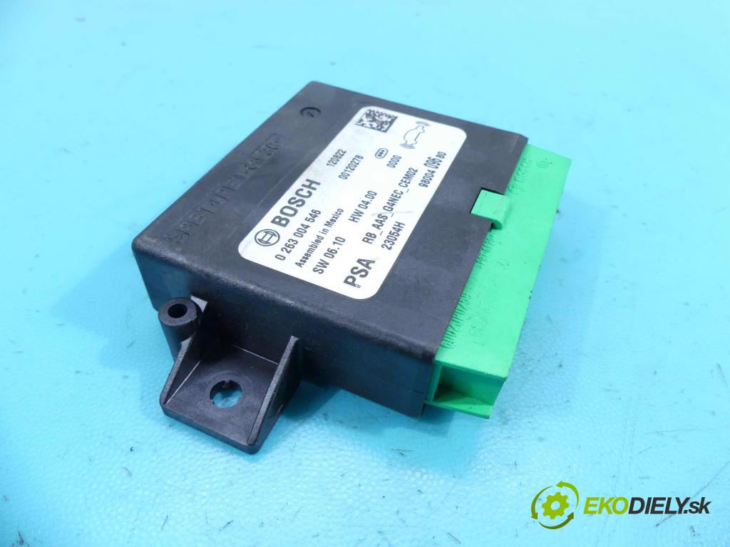 Peugeot 508 2010-2018 2.0 hdi 140 HP manual 103 kW 1997 cm3 4- modul riadiaca jednotka 0263004546 (Ostatné)