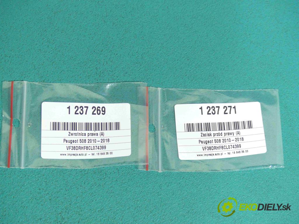 Peugeot 508 2010-2018 2.0 hdi 140 HP manual 103 kW 1997 cm3 4- náboj pravé  (Náboje)