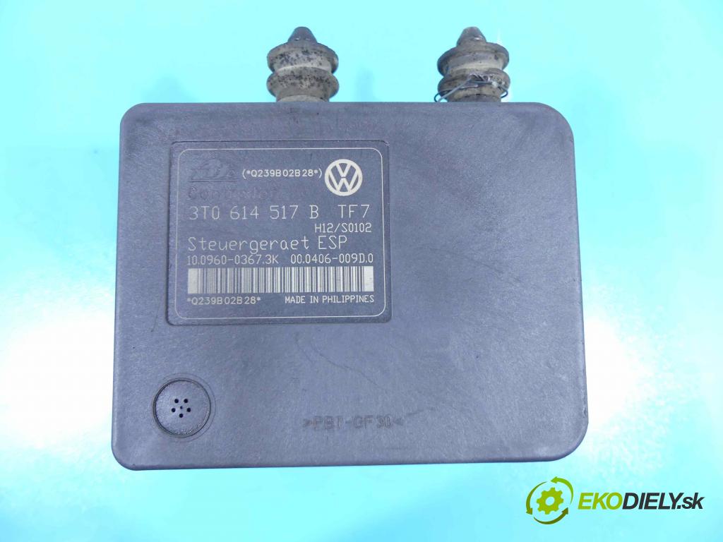 Skoda Superb II 2008-2015 2.0 tdi 170 HP automatic 125 kW 1968 cm3 4- čerpadlo abs 3T0614517B (Pumpy ABS)