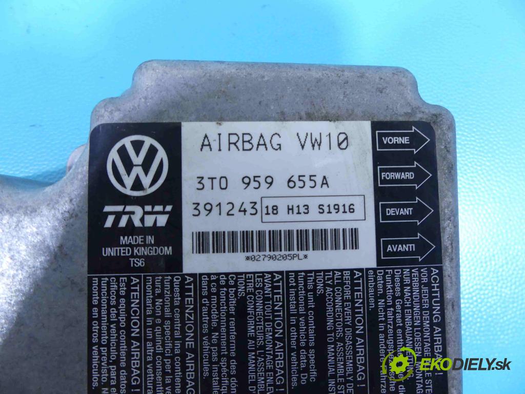 Skoda Superb II 2008-2015 2.0 tdi 170 HP automatic 125 kW 1968 cm3 4- modul riadiaca jednotka 3T0959655A (Ostatné)