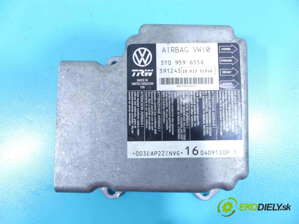 Skoda Superb II 2008-2015 2.0 tdi 170 HP automatic 125 kW 1968 cm3 4- modul riadiaca jednotka 3T0959655A (Ostatné)