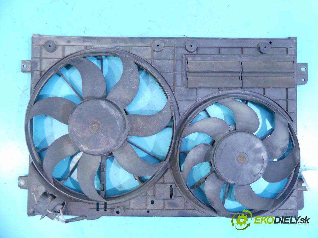 Skoda Superb II 2008-2015 2.0 tdi 170 HP automatic 125 kW 1968 cm3 4- Ventilátor chladiča 1K0121207