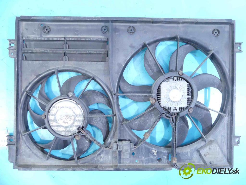 Skoda Superb II 2008-2015 2.0 tdi 170 HP automatic 125 kW 1968 cm3 4- Ventilátor chladiča 1K0121207