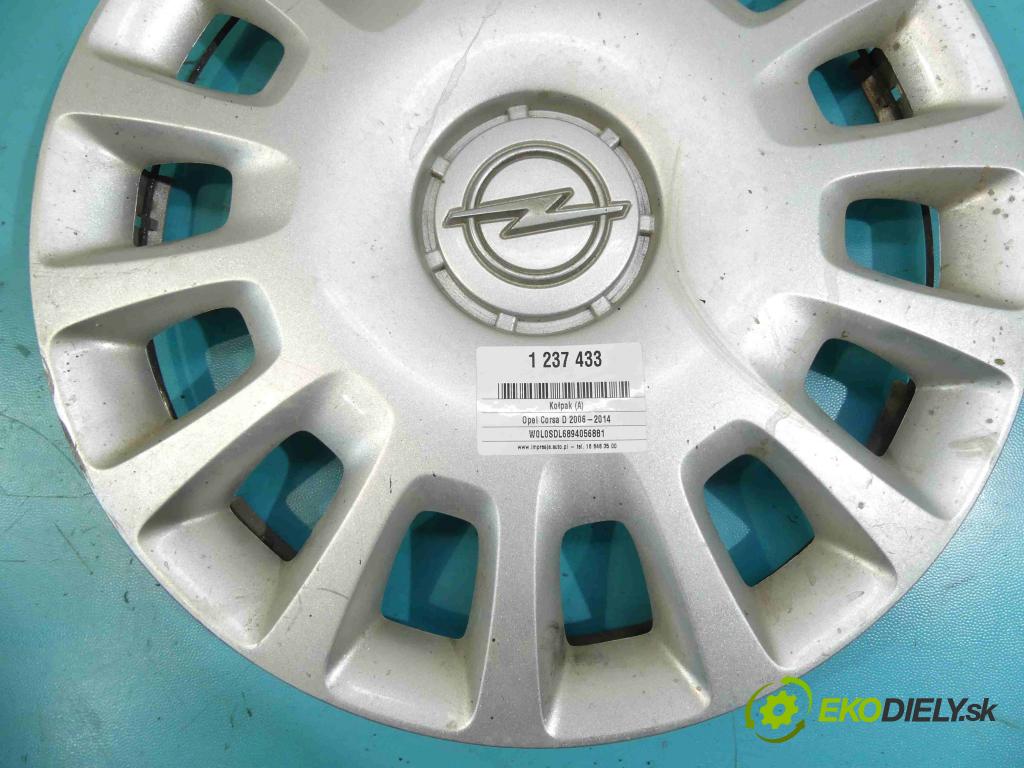 Opel Corsa D 2006-2014 1.2 16v 80 HP manual 59 kW 1229 cm3 5- puklica 13211852 (Puklice)