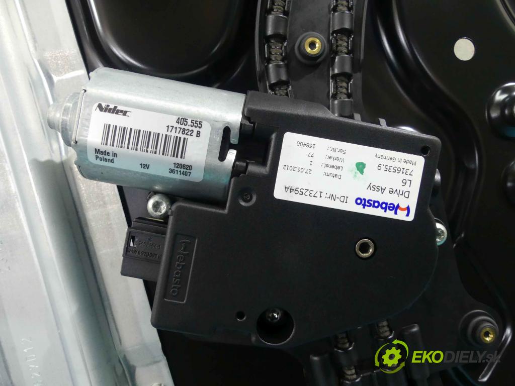 Bmw 5 F10 2010-2017 3.0d 258 hp automatic 190 kW 2993 cm3 4- Střešní okno: 7231858 (Okna karoserie)