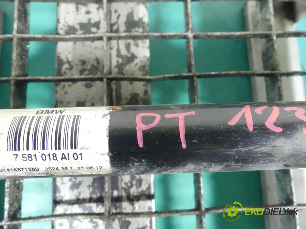 Bmw 5 F10 2010-2017 3.0d 258 HP automatic 190 kW 2993 cm3 4- poloos pravé 7581018 (Poloosy)