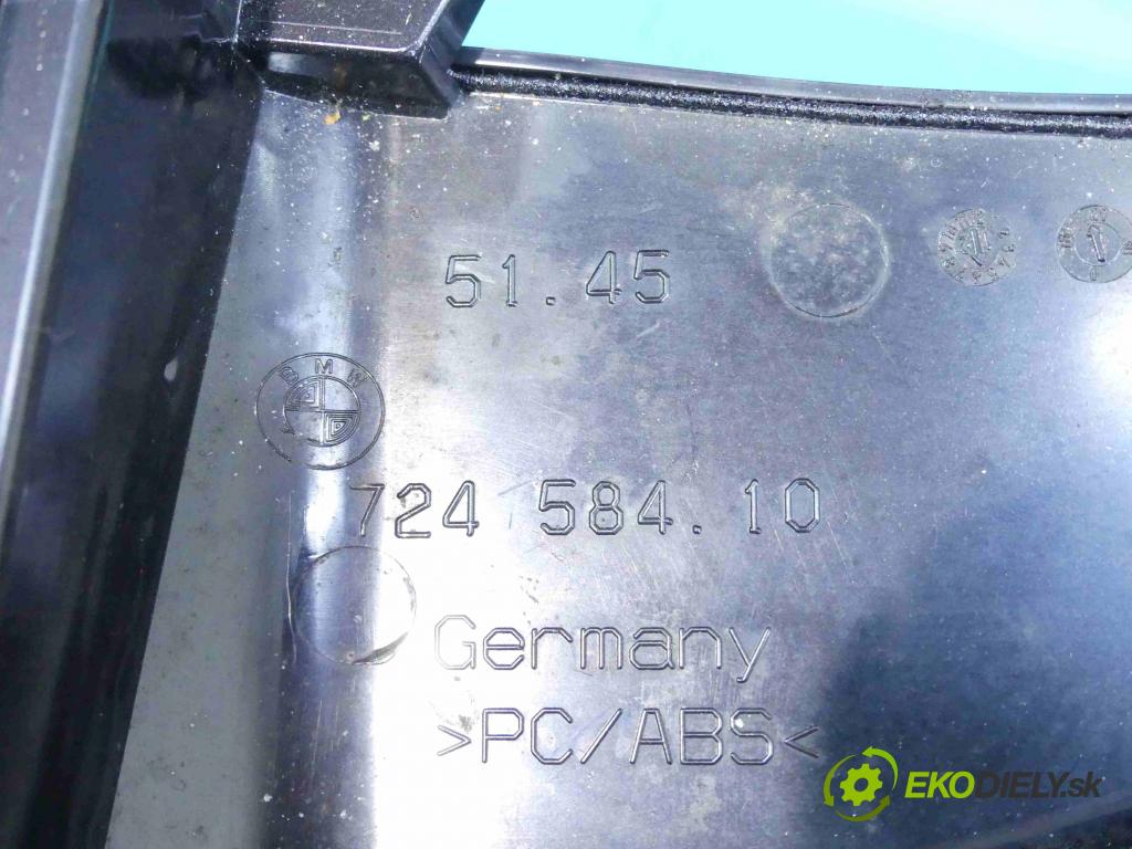 Bmw 5 F10 2010-2017 3.0d 258 HP automatic 190 kW 2993 cm3 4- operadlo  (Lakťové opierky)