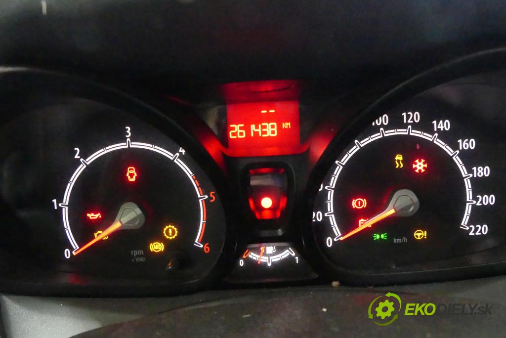 Ford Fiesta Mk7 2008-2017 1.4 tdci 68 HP manual 50 kW 1399 cm3 5- prístrojovka/ budíky 8A6T-10849-CM (Prístrojové dosky, displeje)