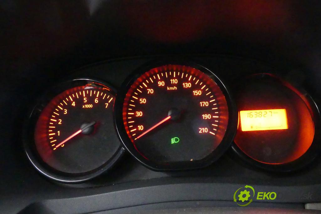 Dacia Dokker 2012- 1.6 8v 82 HP manual 60,5 kW 1598 cm3 5- prístrojovka/ budíky 248108050R (Prístrojové dosky, displeje)